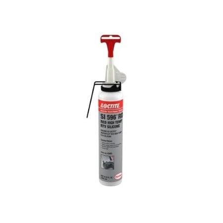Loctite SI 596 High Temp RTV Silicone Adhesive Sealant Red 190mL 2638165